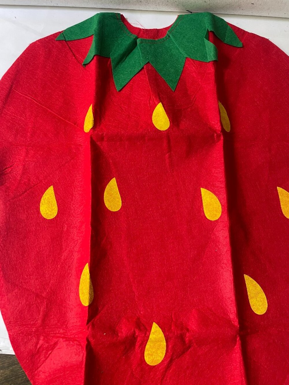 Strawberry Costume with Matching Hat